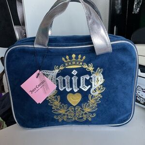 Juicy Couture Blue make up bag